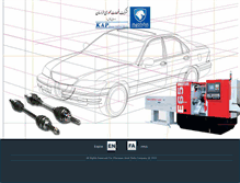 Tablet Screenshot of kap-co.com